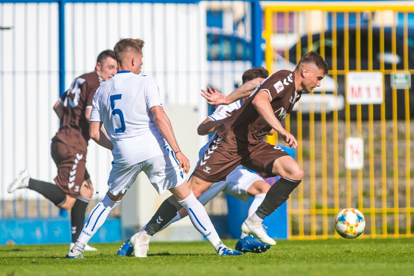 Mecz Lech II Poznań - Garbarnia Kraków we Wronkach