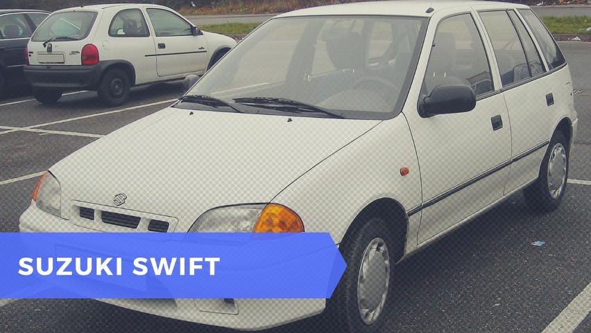 #10 Suzuki Swift II (1996 – 2004)...