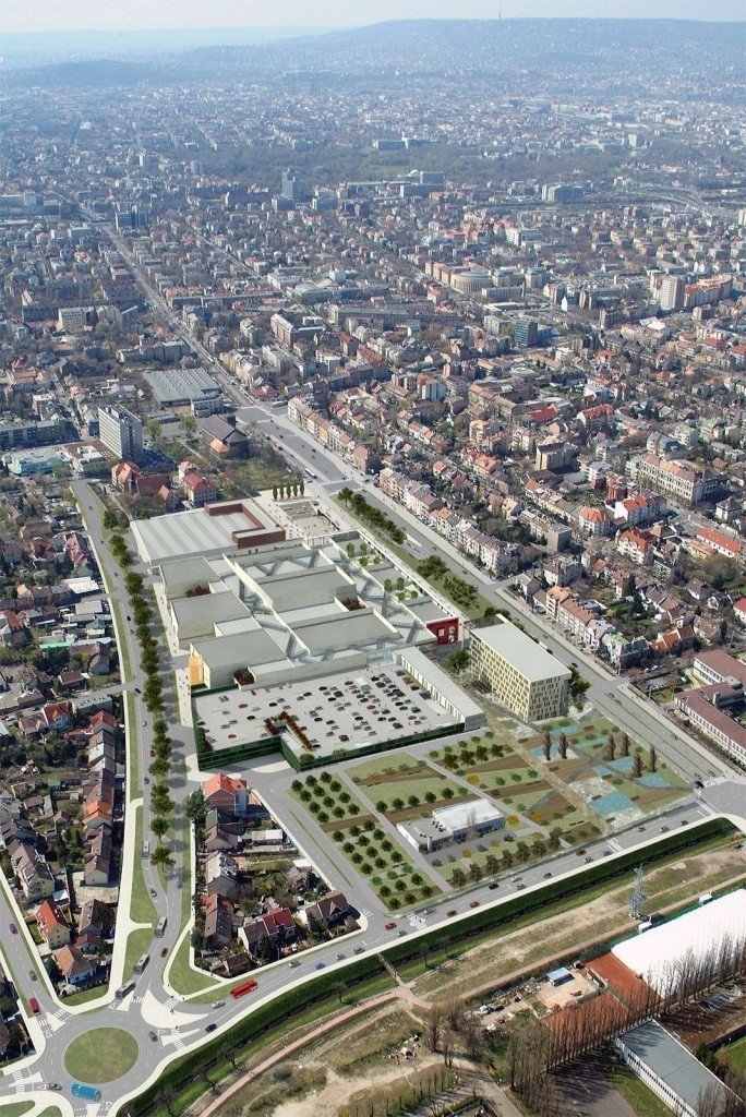 Tak będzie wyglądać centrum handlowe MUNDO w Budapeszcie