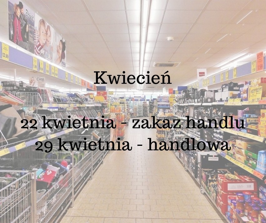 Zakaz handlu w niedziele. Kiedy będą zamknięte sklepy? (LISTA)