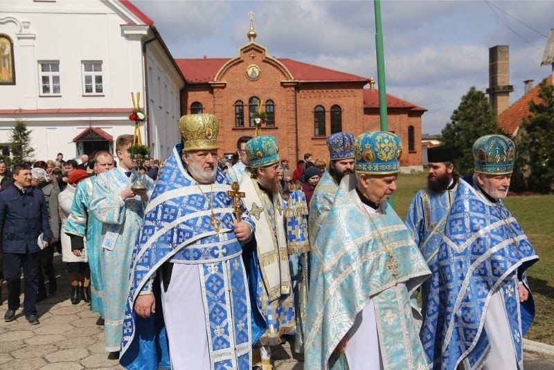 Supraśl. Święto Zwiastowania w monasterze