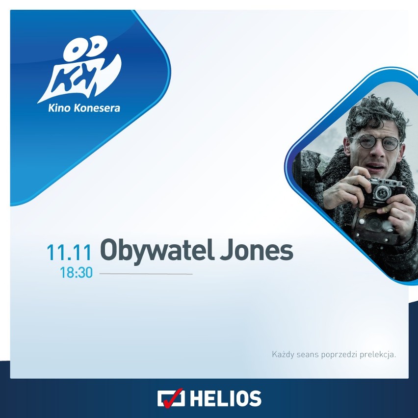 Kino Konesera w Heliosie - OBYWATEL JONES - 11.11. (poniedziałek) godz. 18:30