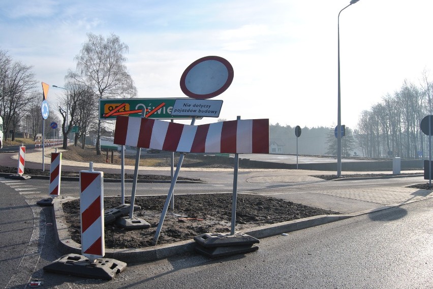 Chrzanów. Z poślizgiem na obwodnicy [ZDJĘCIA]