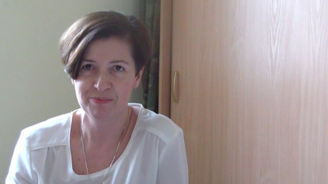 Joanna Sosnowska, wicedyrektor i nauczyciel języka angielskiego w I Liceum Ogólnokształcącym w Koszalinie.