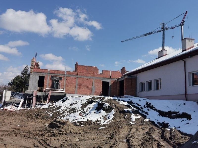 Budowa nowej siedziby przedszkola w Dąbrowie (gmina Kłaj)...