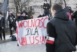 Marsz nacjonalistów w Częstochowie. W imię żołnierzy wyklętych domagali się uwolnienia skazanego za zabójstwo Janusza Walusia