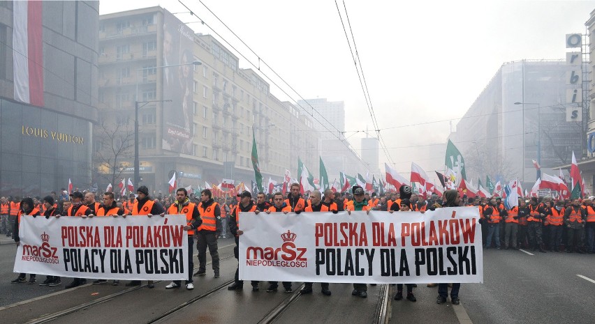 Święto Niepodległości 2015. Marsz Niepodległości w Warszawie