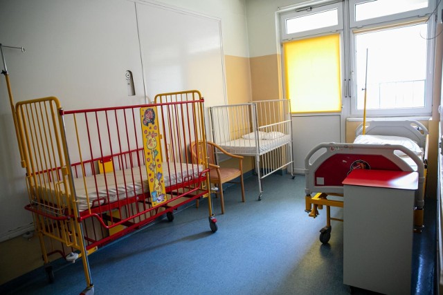 Oddział dziecięcy z izbą przyjęć w szpitalu w Łapach.