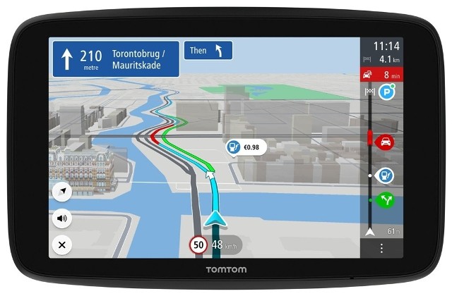 TomTom wprowadza na rynek GO Discover, najszybszą i najbardziej wydajną nawigację, z największym 7-calowym ekranem HD zapewniającym wyjątkową jakość i czytelność obrazu.Fot. TomTom
