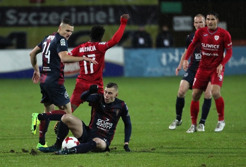 Pogoń Szczecin - Piast Gliwice 2:2