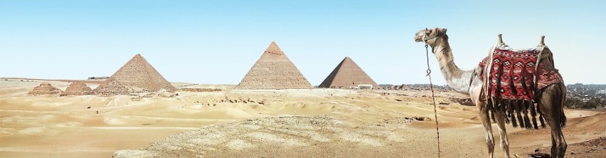 Piramidy w Gizie, Egipt...