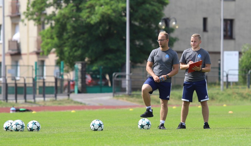 Pierwszy trening Ruchu Chorzów