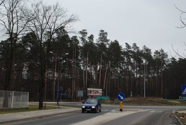 Rondo przy ulicy Rzeszowskiej w Nowej Dębie miało rozładować ruch, tymczasem jest przyczyną wielu wypadków z udziałem samochodów wielkogabarytowych.