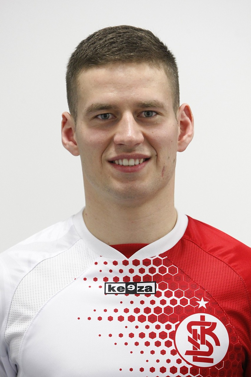 Aleksander Ślęczka jako zawodnik ŁKS-u Łódź (2016)
