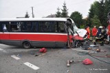 Wypadek w Łapczycy - hamulce busa były jednak sprawne