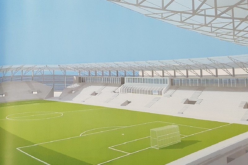 Do końca 2021 roku nowy stadion dla Radomiaka nie zostanie oddany do użytku. Nowy termin to kwiecień, może maj 2022 rok (ZDJĘCIA) 