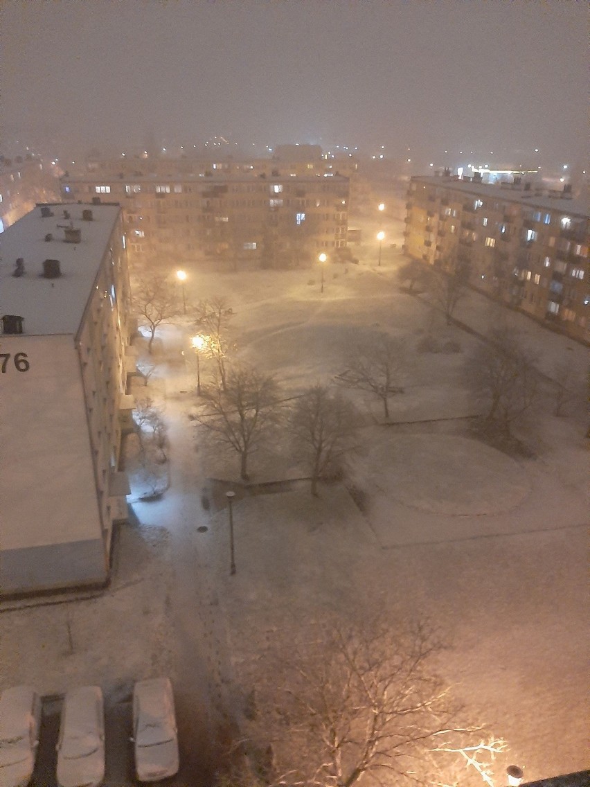 Intensywne opady śniegu w Kujawsko-Pomorskiem. Mamy zdjęcia Czytelników! [zdjęcia]
