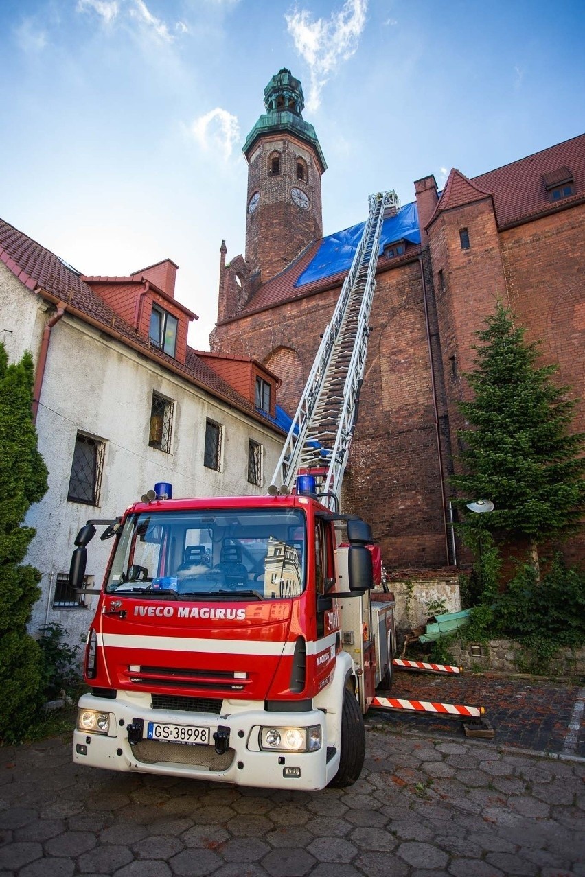 Są kolejne środki na odbudowę iglicy kościoła św. Jacka w Słupsku. To pieniądze z ogólnej rezerwy budżetowej państwa