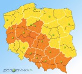 "Pomarańczowe" ostrzeżenie meteo: Upały w Małopolsce 