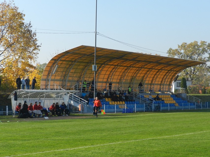 4. liga: Kibice na meczu Gwarek Ornontowice - Forteca...