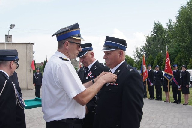 Zasłużeni strażacy otrzymali medale im. Bolesława Chomicza