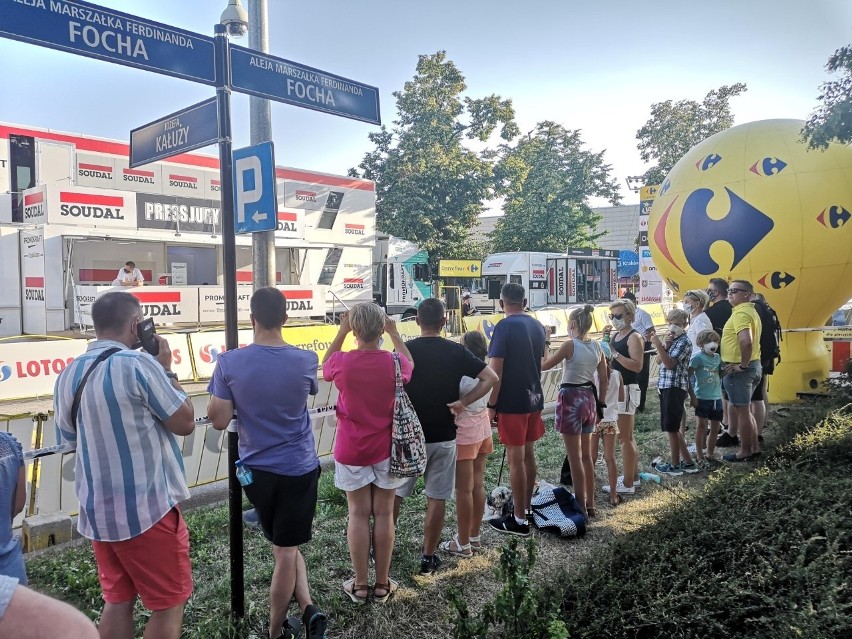 Kibice na krakowskim etapie Tour de Pologne