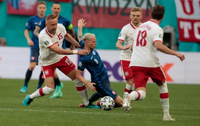 Polska przegrała ze Słowacją 1:2 w Sankt Petersburgu w swoim pierwszym meczu na Euro 2020