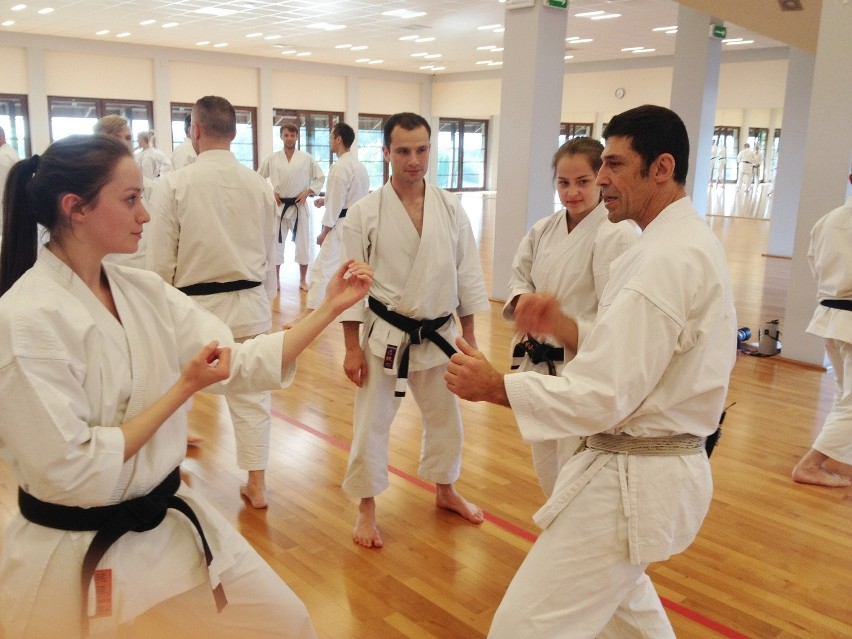 Krakowscy karatecy trenowali pod okiem ucznia legendy