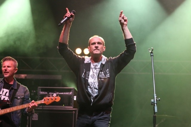 Paweł Kukiz na Rock Opole 2015.