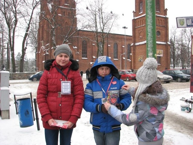 Na zdjęciu wolontariusze Kasia i Rafał Wilczyńscy