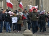 Głuchoniemi protestują w centrum Warszawy. Walczą o równe prawa