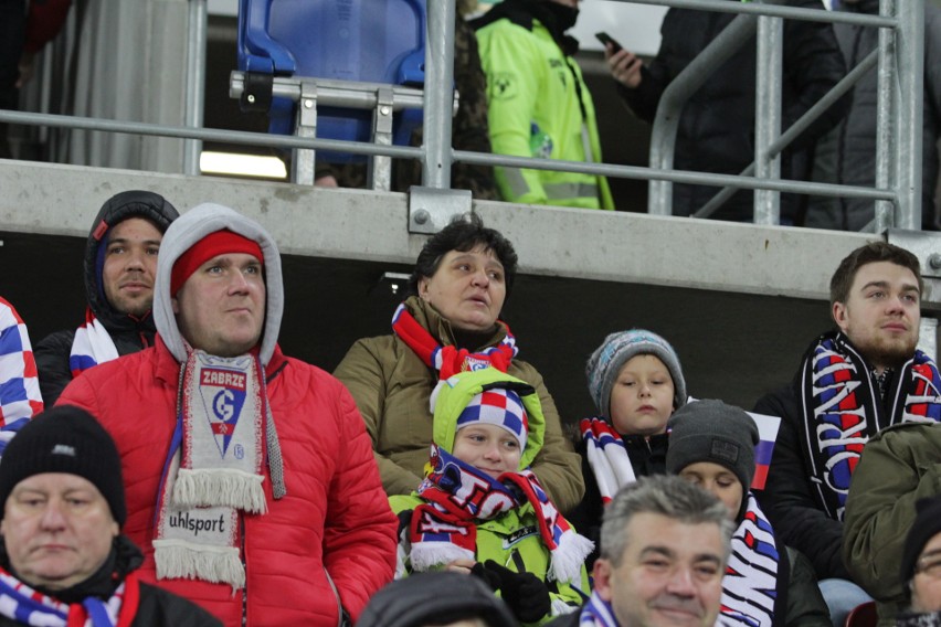 Górnik Zabrze - Wisła Kraków: mimo zimna, na trybunach był...