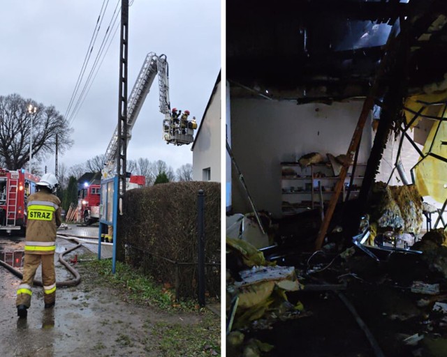 Do pożaru doszło w środowy poranek w miejscowości Buczek koło Białogardu.