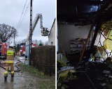 Pożar świetlicy w miejscowości Buczek koło Białogardu. Straty są ogromne