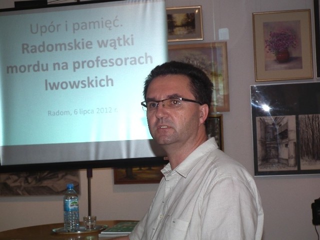 Krzysztof Busse mówił też o niemieckim oficerze Feliksie Landau.