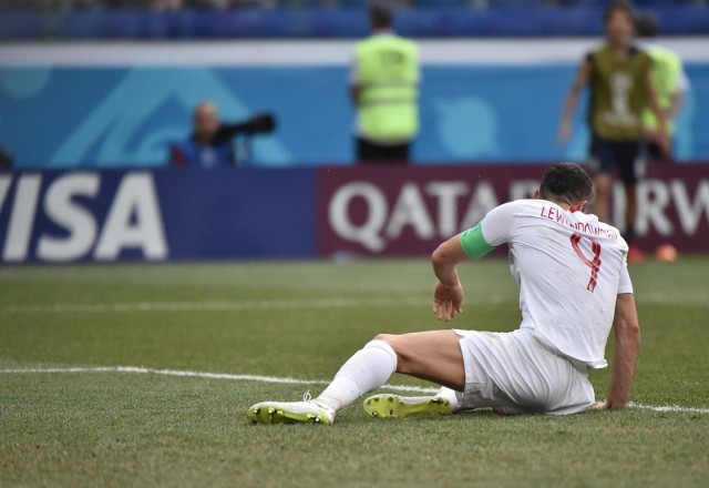 28.06.2018 wolgogradmistrzostwa swiata w rosji mecz grupy h polska japonia na stadionie wolgograd arenanz robert lewandowski world cup in russia match between poland and japan grup h in volgogradfot. bartek syta / polska press