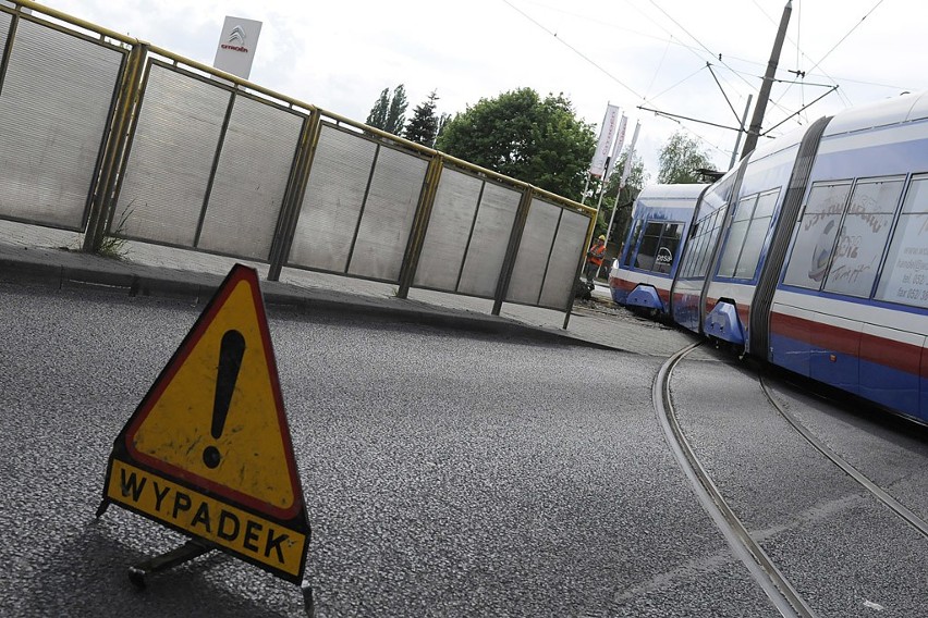 Tramwaje linii nr 3 kierowane były od ronda Fordońskiego...