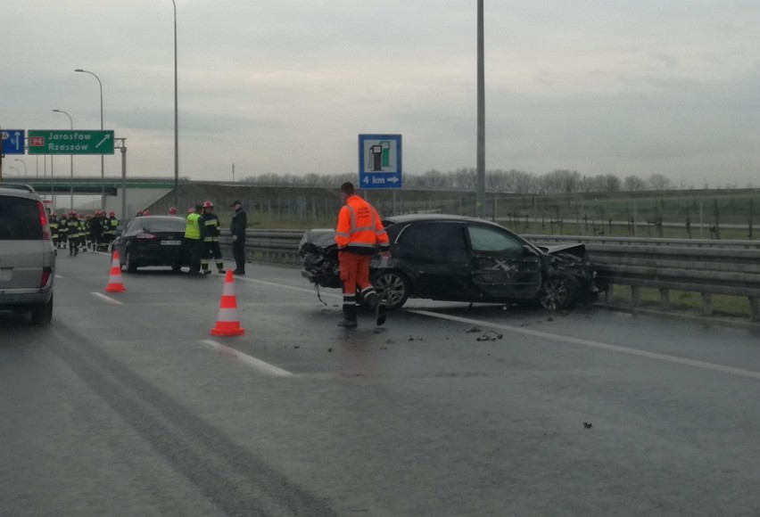 Do zdarzenia doszło w środę na autostradzie A4 w pobliżu...