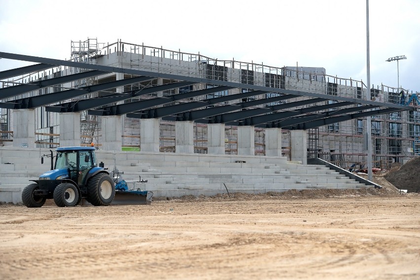 Stadion Pogoni Szczecin - stan na 31 marca.