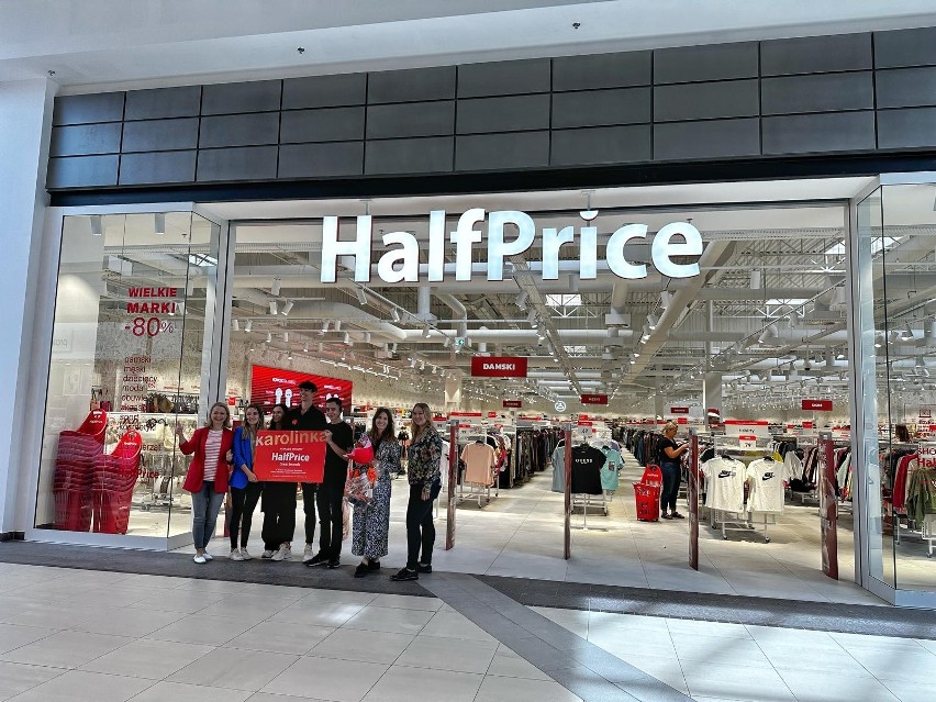 HalfPrice to nowy sklep w galerii handlowej Karolinka w...