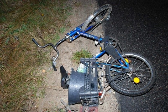Przy drodze znaleziono rower potrąconego 57-latka
