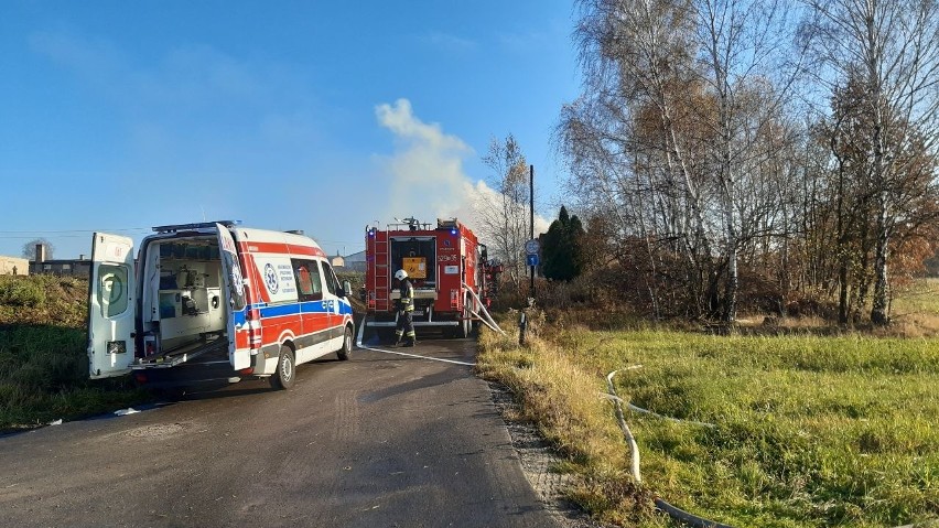 Pożar w Mysłowicach wybuchł w domu jednorodzinnym. Strażacy...