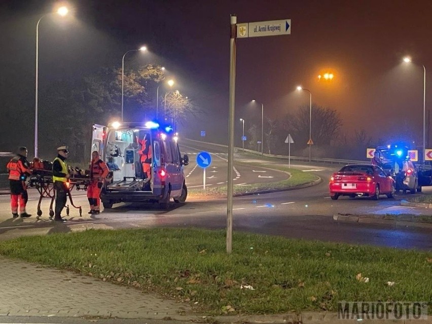 Potrącenie pieszego przez nietrzeźwego kierowcą na przejściu...