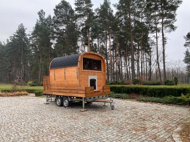 Nowa atrakcja w Białymstoku. Na Dojlidach stanie mobilna sauna [ZDJĘCIA]