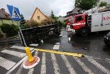 Wypadek na Pogodnie. Bus zderzył się z osobówką, ranne jest dziecko