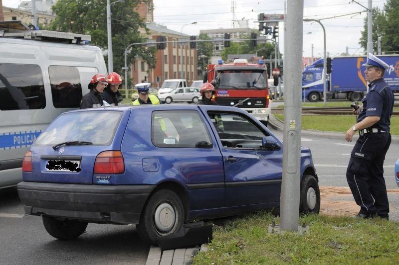 Bydgoszcz. Wypadek na rondzie Fordońskim, ulica odblokowana