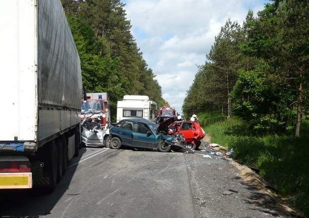 Wypadek na drodze krajowej nr 11 