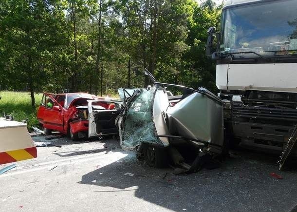 Wypadek na drodze krajowej nr 11 