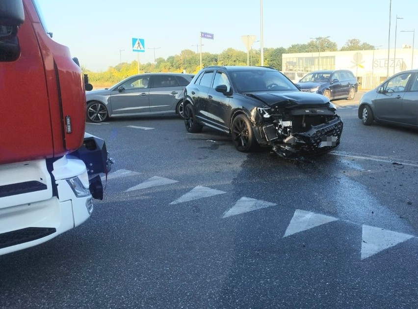 Wypadek w Bielanach Wrocławskich 28 września 20223 r.
