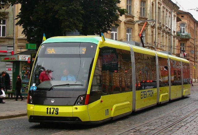 Prototyp ukraińskiego tramwaju kursuje po Lwowie